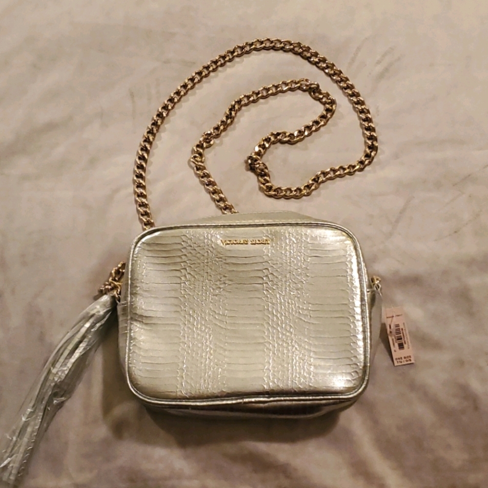 Victoria's Secret Faux Snakeskin Crossbody Purse